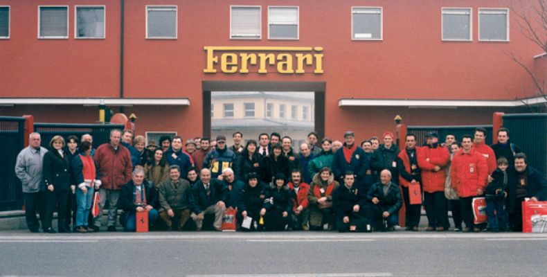 1997 - Visita alla Ferrari